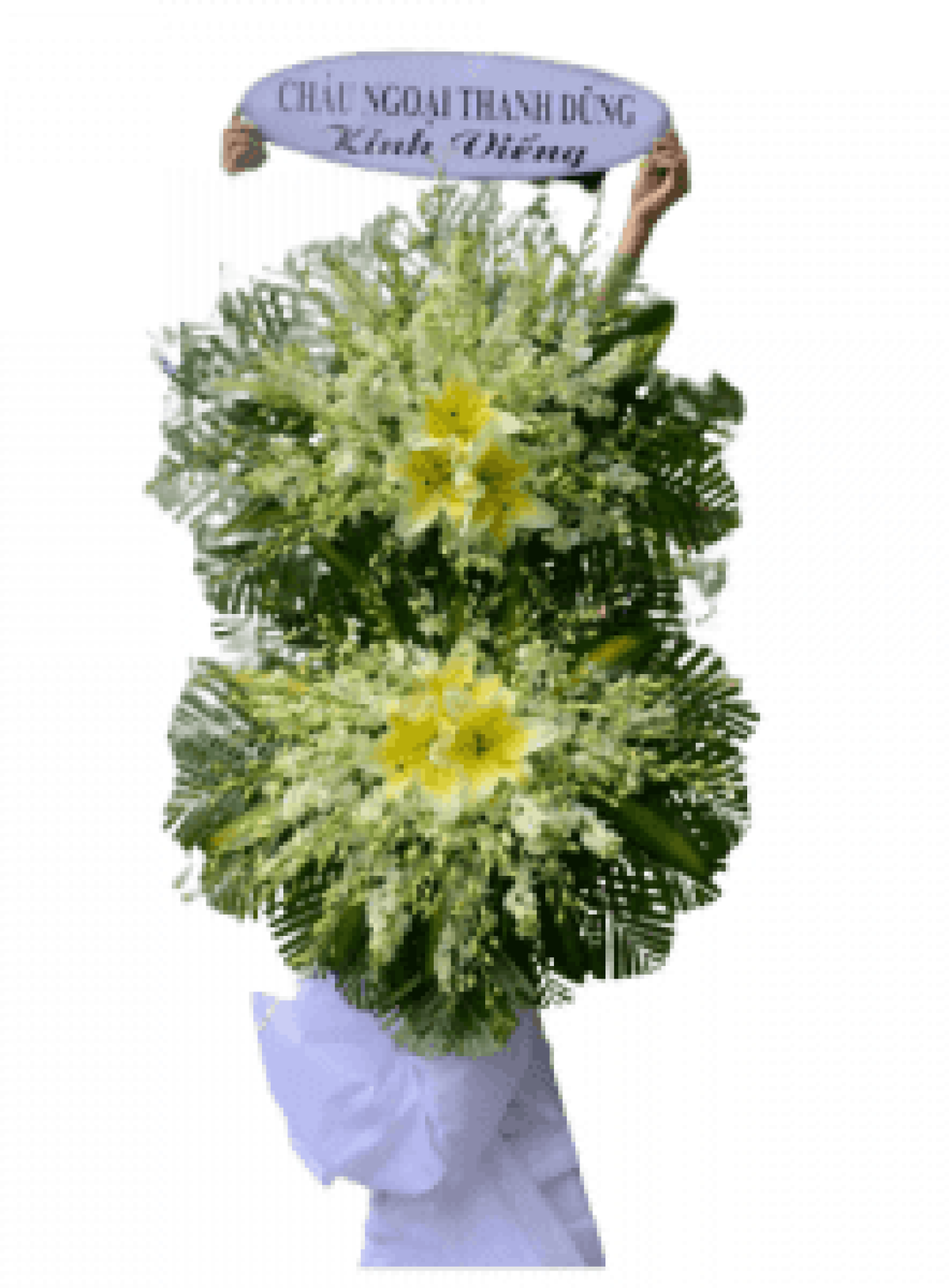 Kệ Hoa Chia Buồn Mẫu 08