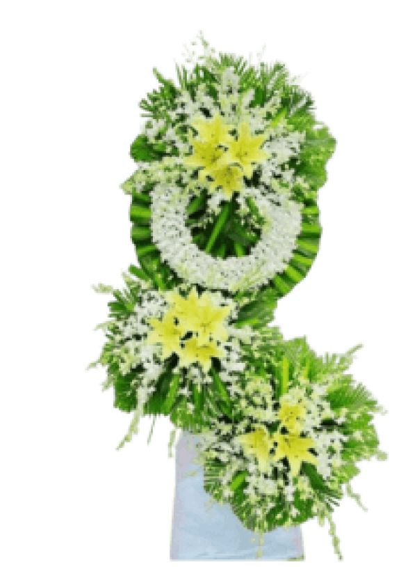 Kệ Hoa Chia Buồn Mẫu 04