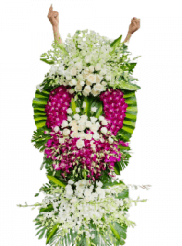 Kệ Hoa Chia Buồn Mẫu 09